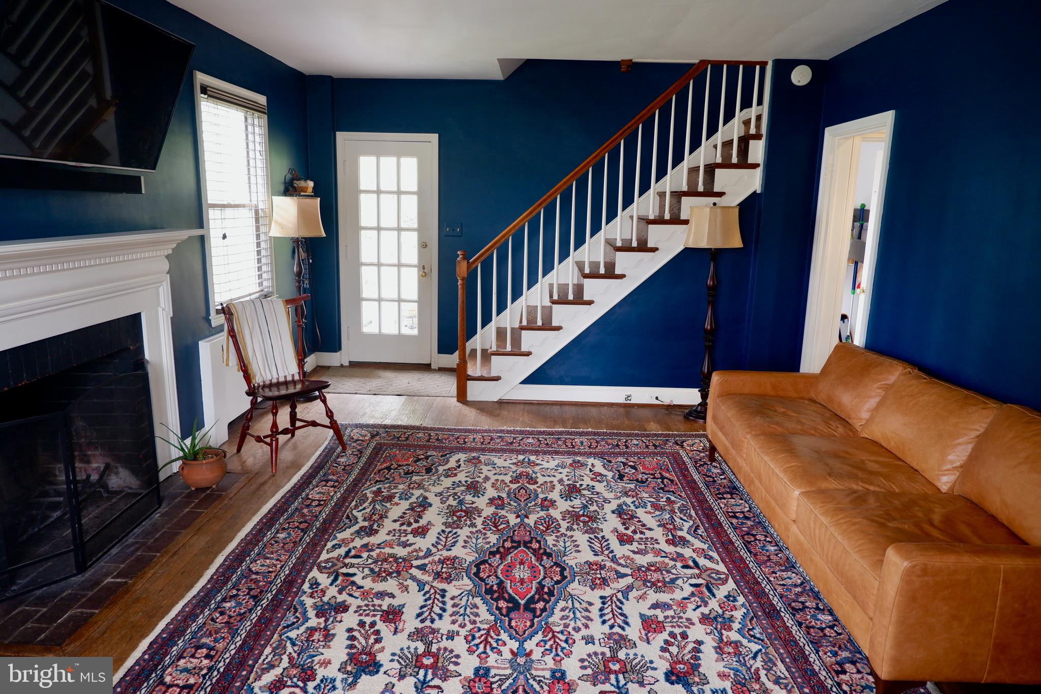 1304 Southview Road Baltimore, MD 21218 - Photo 4 of 30 HW Floors and a working fireplace