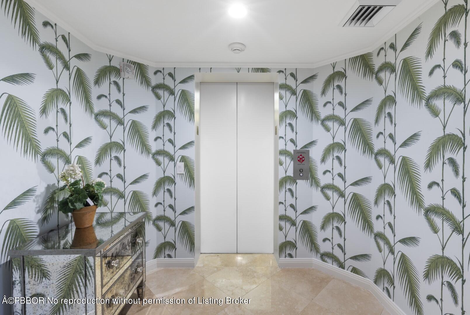 200 Bradley Place, Unit 301 Palm Beach, FL 33480 - Photo 4 of 34 a view of a potted plant and a shower curtain