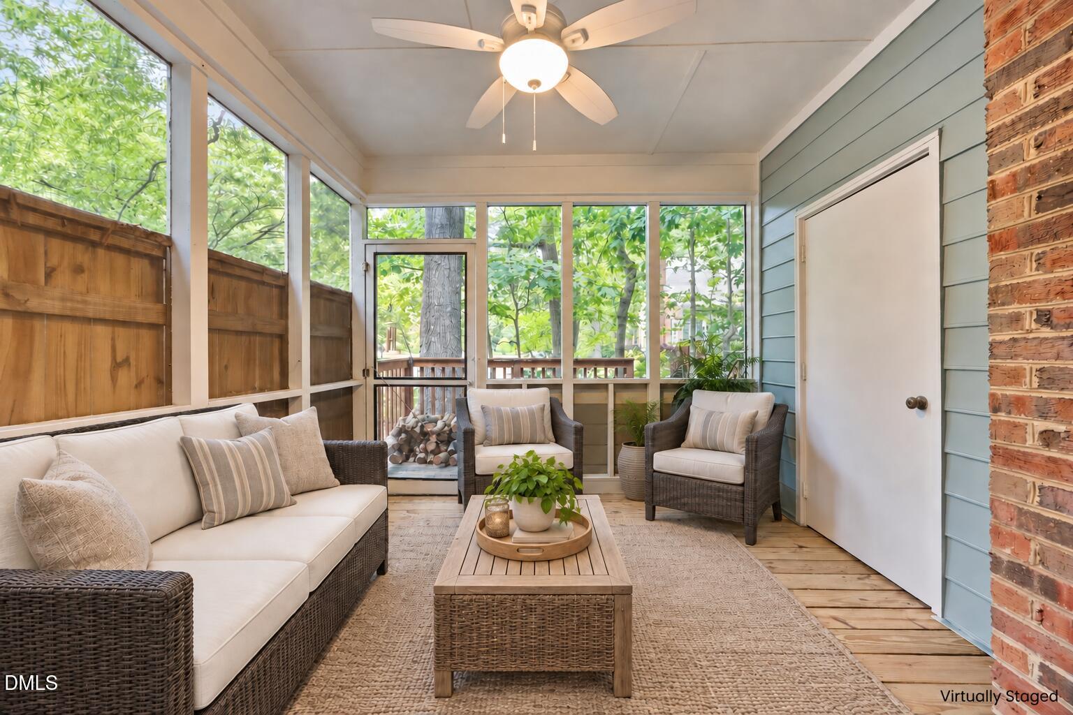 562 Weathergreen Drive Raleigh, NC 27615 - Photo 13 of 43 Screened Porch