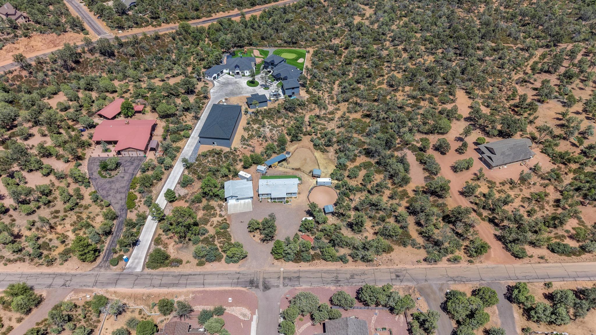 1211 Heather Circle Payson, AZ 85541 - Photo 25 of 51 an aerial view of a house with a yard