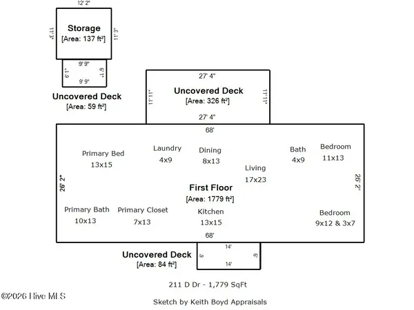 $340,000 | 211 D Drive, Chocowinity, NC 27817