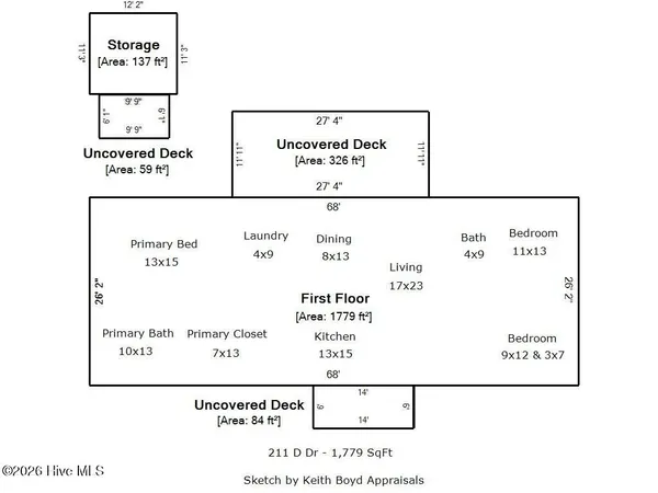 $340,000 | 211 D Drive, Chocowinity, NC 27817