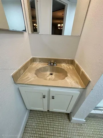 a bathroom with a sink