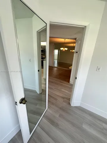 wooden floor in a hallway