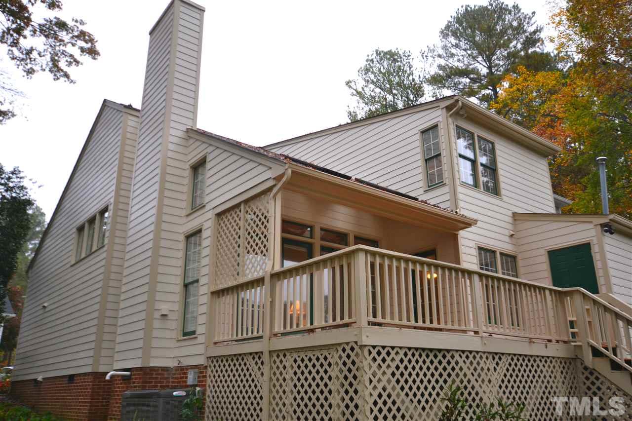 24 Renwick Court Raleigh, NC 27615 - Photo 17 of 20 a view of a house with a iron gate