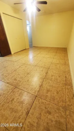 a view of a small space