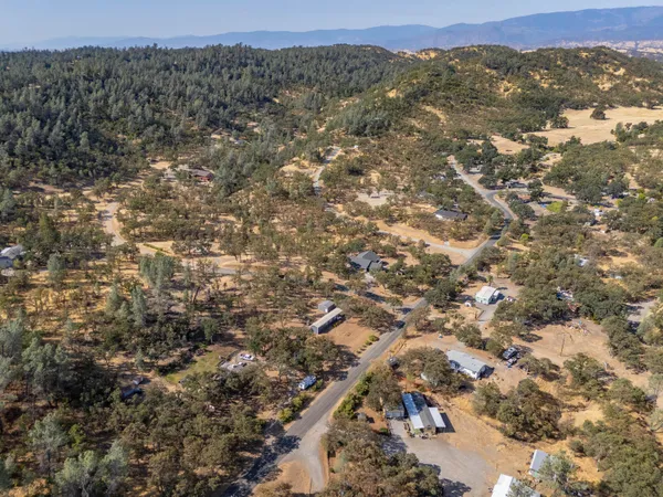 a view of city and mountain