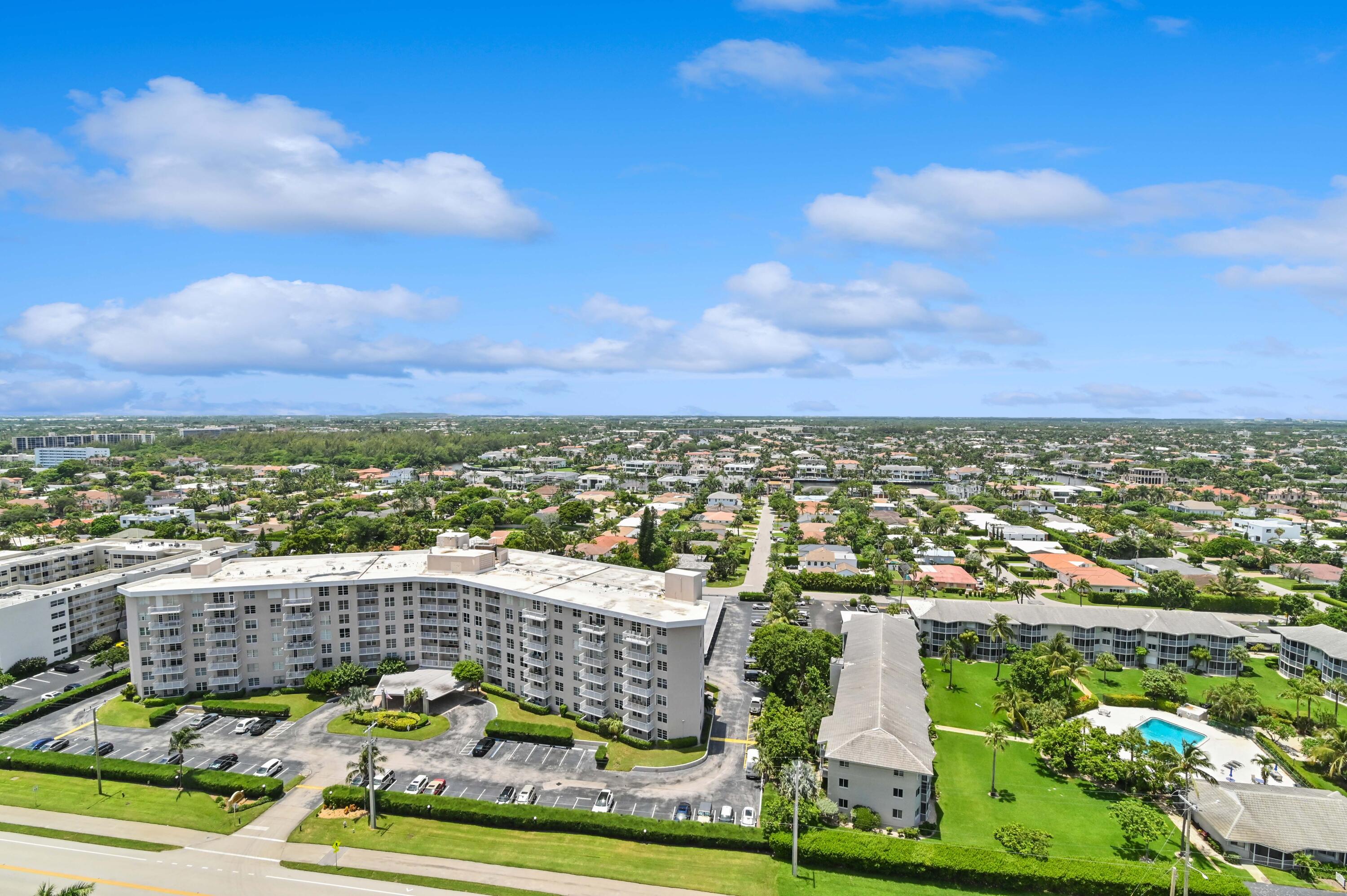 2800 South Ocean Boulevard, Unit 21E Boca Raton, FL 33432 - Photo 25 of 60 a view of a city with an ocean view