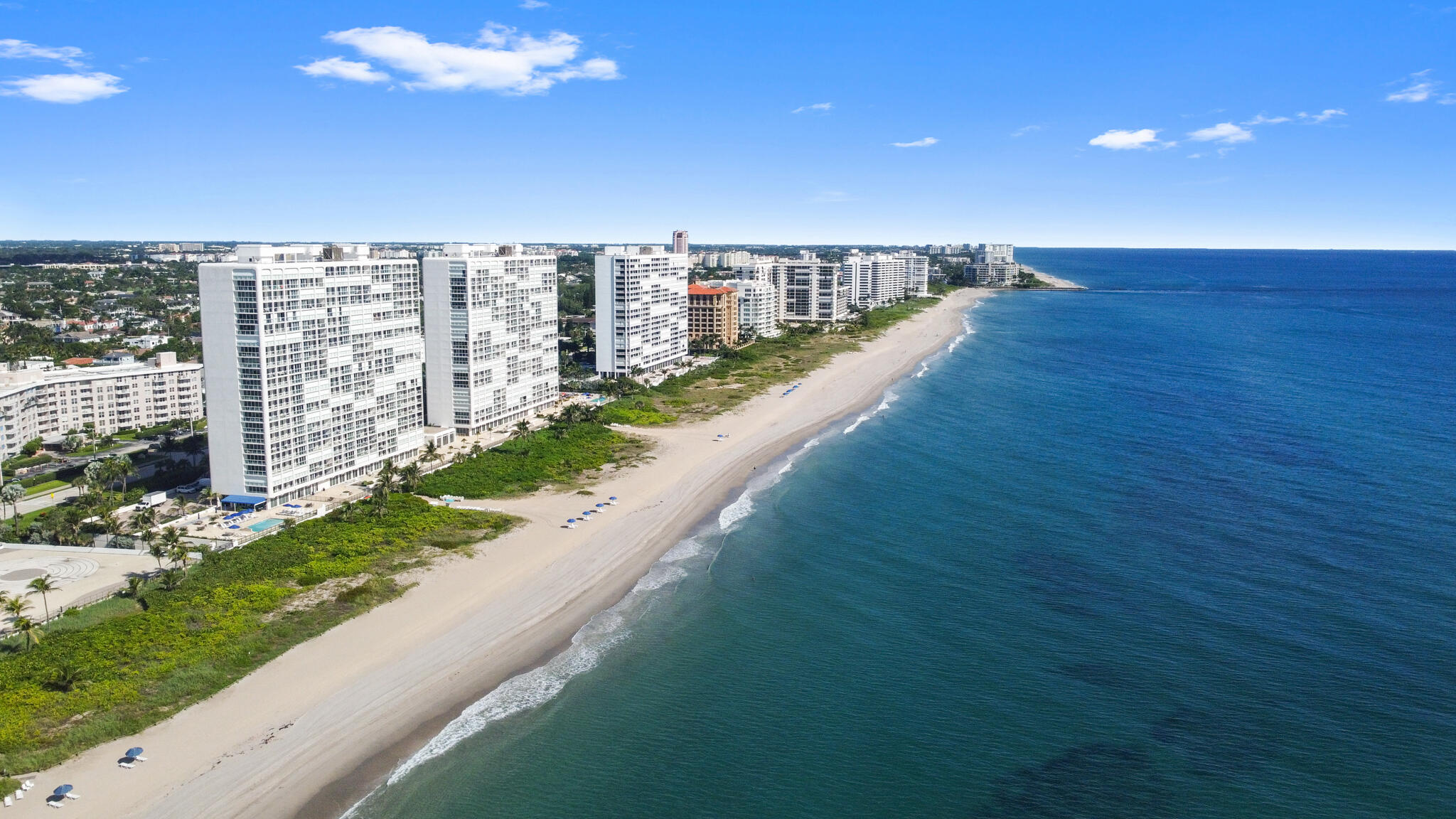 2800 South Ocean Boulevard, Unit 21E Boca Raton, FL 33432 - Photo 34 of 60 a view of a balcony with an ocean view