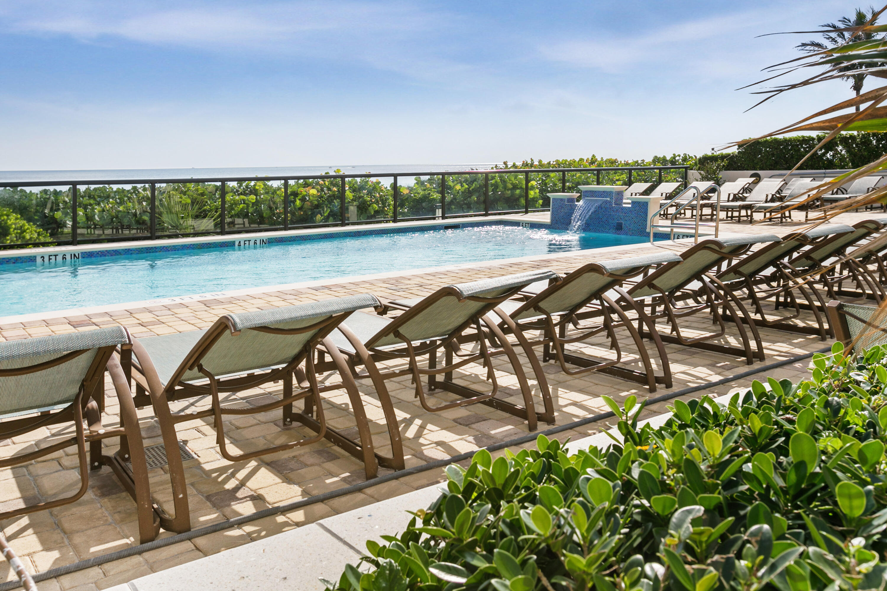 2800 South Ocean Boulevard, Unit 21E Boca Raton, FL 33432 - Photo 57 of 60 a view of swimming pool with outdoor seating and city view