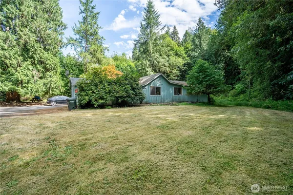 a view of outdoor space and yard