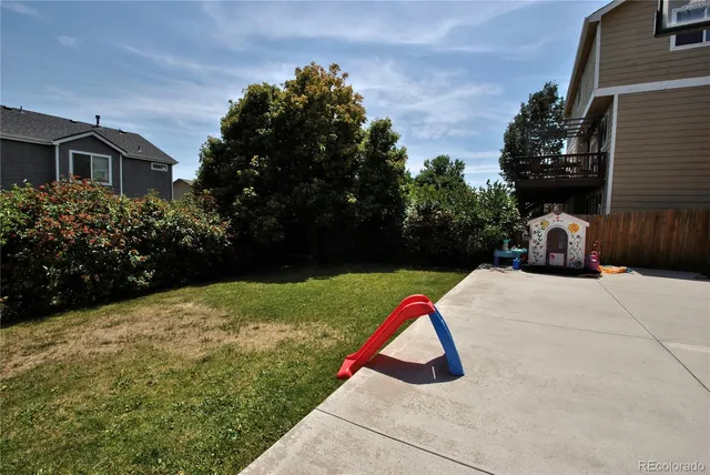 a view of outdoor space and yard