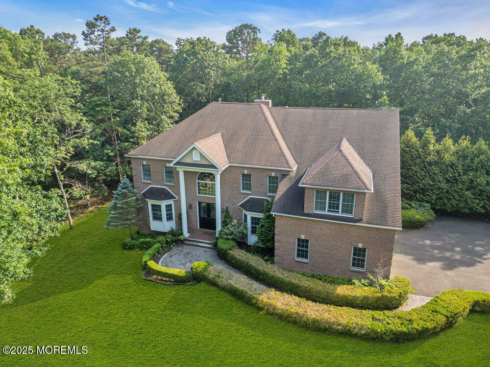 312 Clearstream Road Jackson, NJ 08527 - Photo 88 of 99 an aerial view of a house with swimming pool having outdoor seating