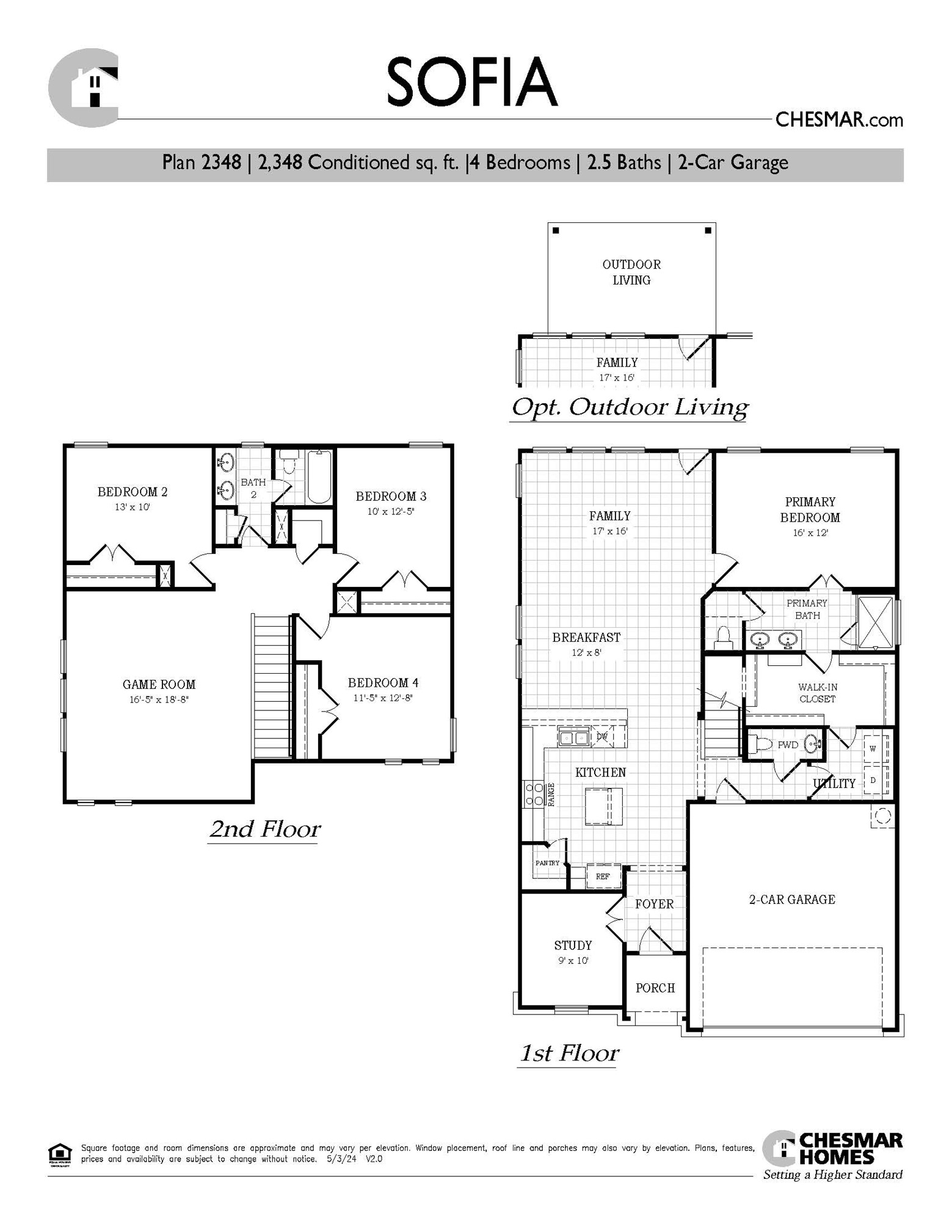25624 Wheat Seed Lane Elgin, TX 78621 - Photo 12 of 40 View of floor plan / room layout