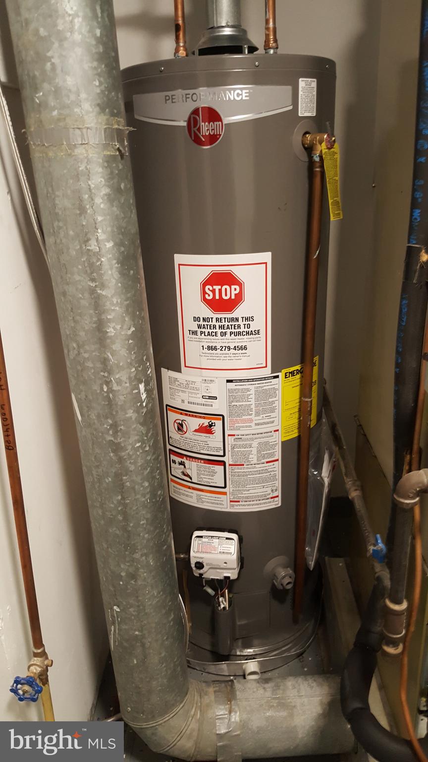 2477 Woodcroft Road Baltimore, MD 21234 - Photo 24 of 27 New Rheem water heater