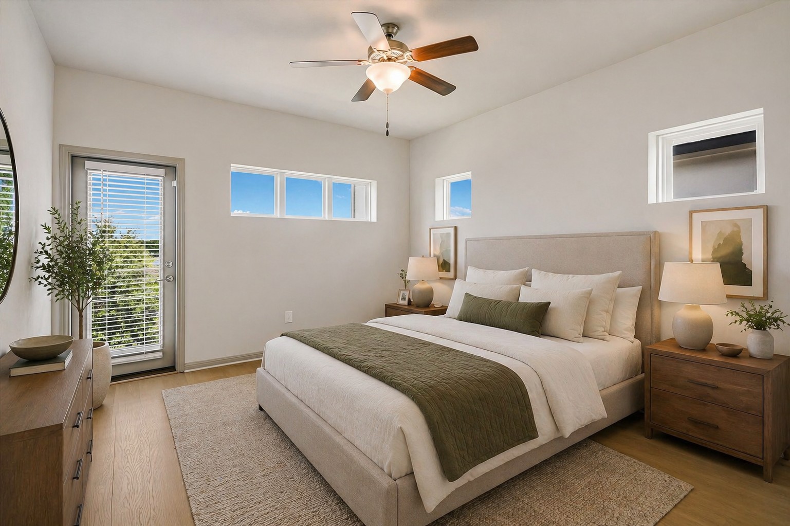 5613 Charles Merle Dr. Austin, TX 78747 - Photo 11 of 34 a bedroom with bed and a window