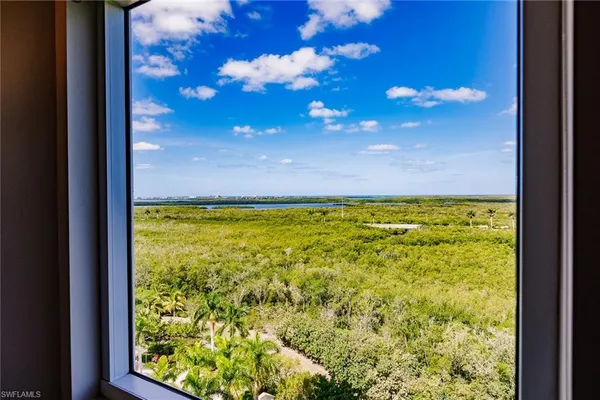 a view of an outdoor space and a lake view