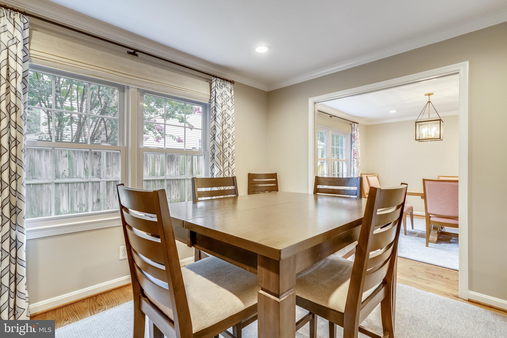1721 Stonebridge Road Alexandria, VA 22304 - Photo 20 of 62 Breakfast room with pocket doors to dining room