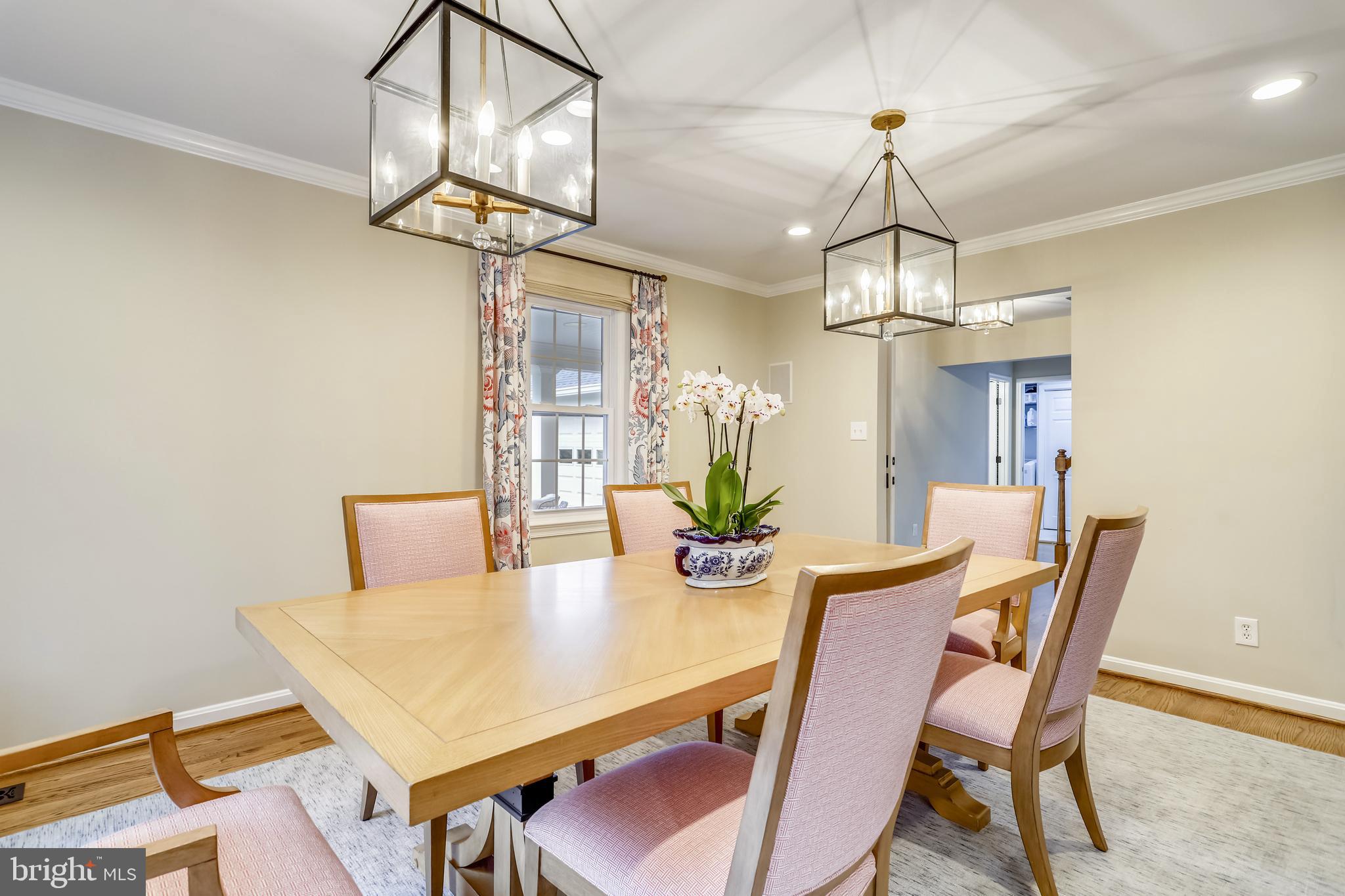 1721 Stonebridge Road Alexandria, VA 22304 - Photo 22 of 62 DR with new chandeliers and recessed lighting