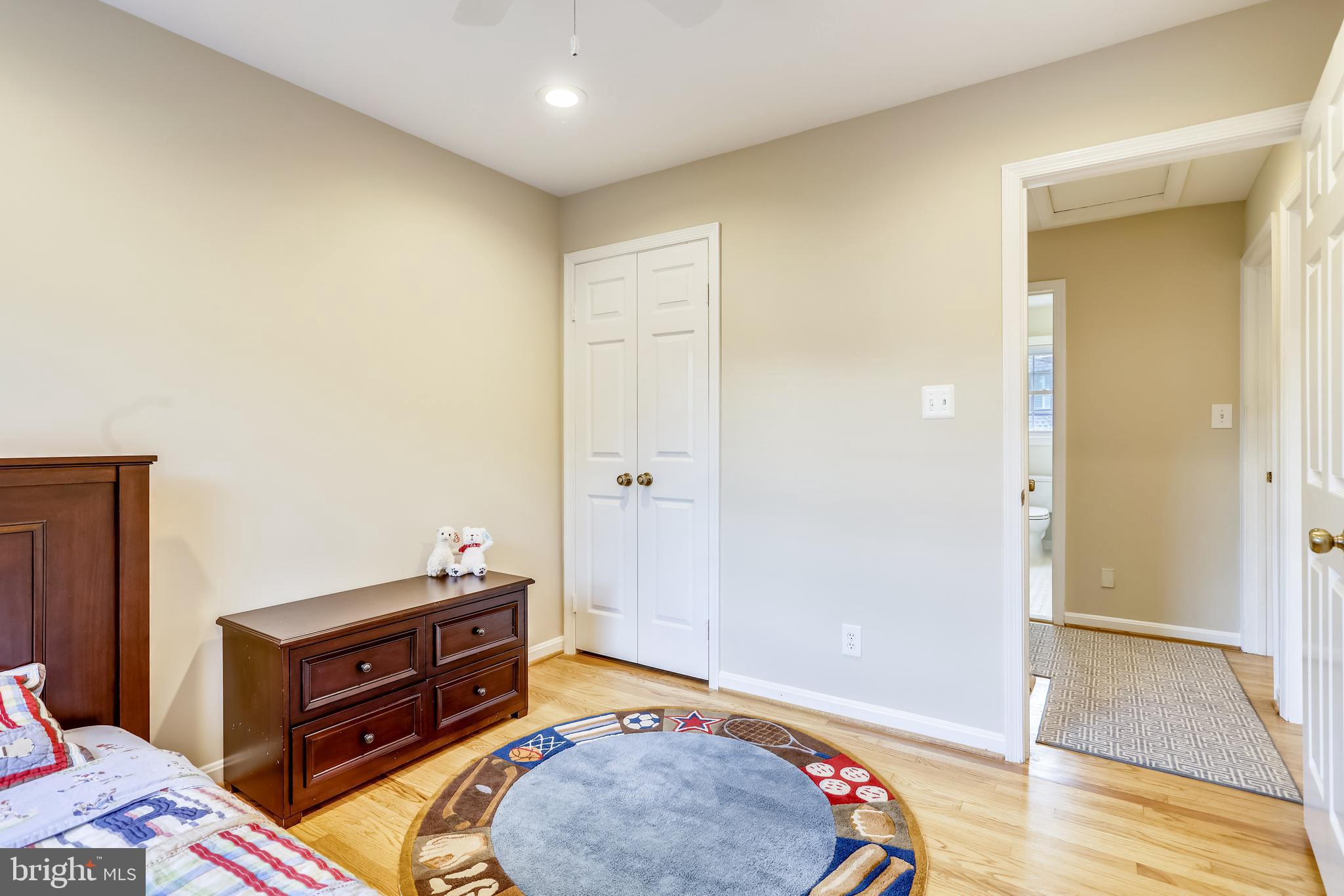 1721 Stonebridge Road Alexandria, VA 22304 - Photo 40 of 62 Bedroom #4 (UL) recessed lighting & ceiling fan