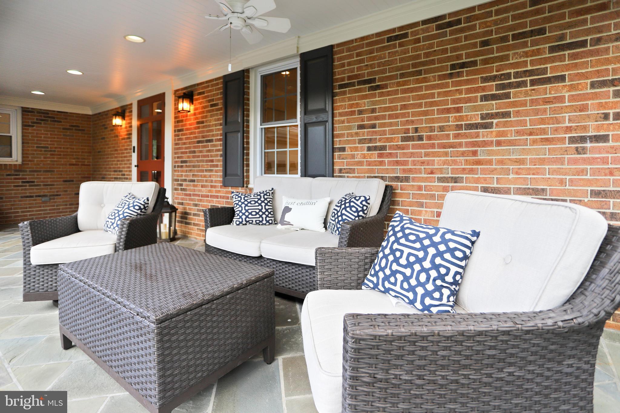 1721 Stonebridge Road Alexandria, VA 22304 - Photo 5 of 62 Cozy front porch with ceiling fan
