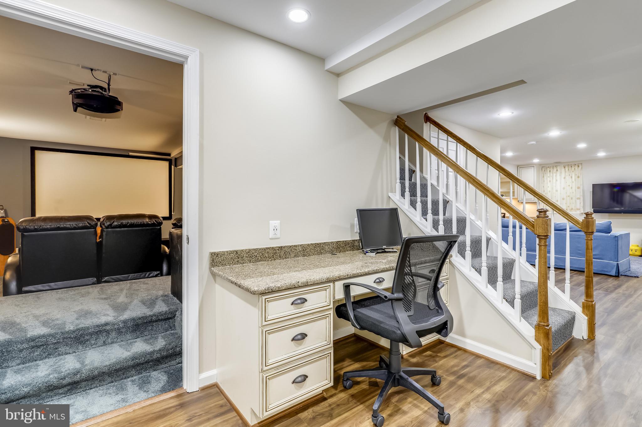 1721 Stonebridge Road Alexandria, VA 22304 - Photo 46 of 62 Lower level work / study station (#3)