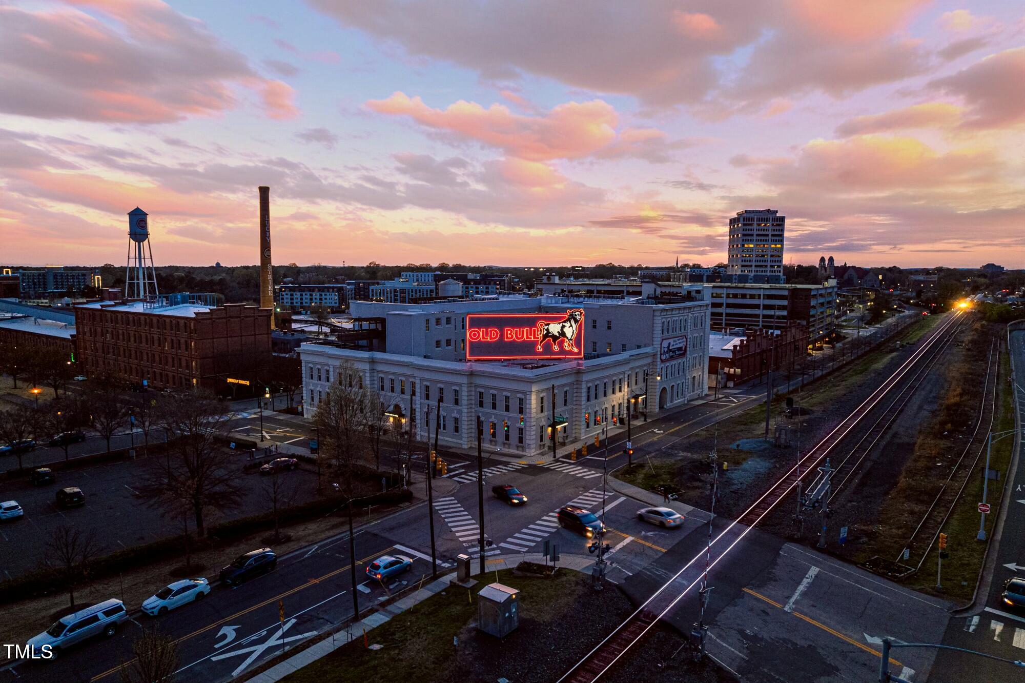 110 Corcoran Street, Unit 2502 Durham, NC 27701 - Photo 66 of 87 a city view from a balcony