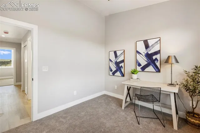 a view of empty room