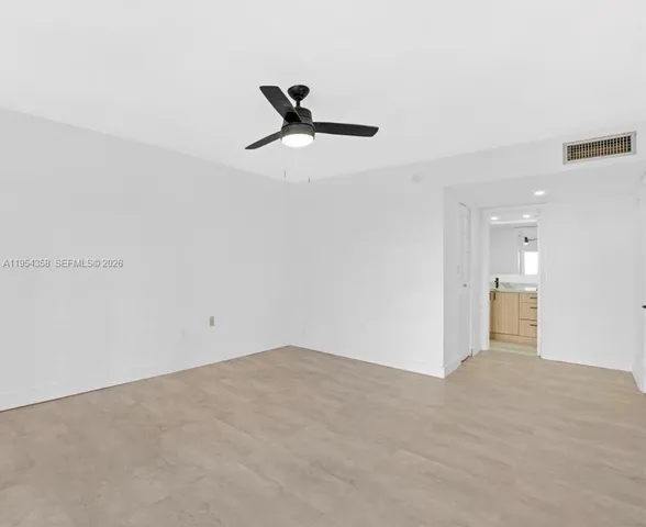 a view of empty room