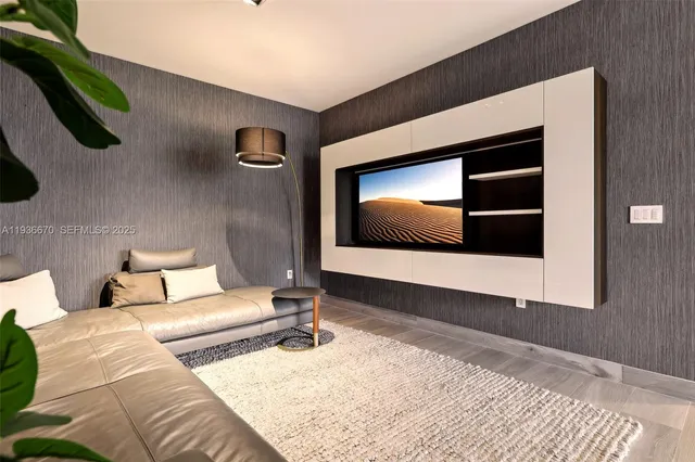 a living room with a couch