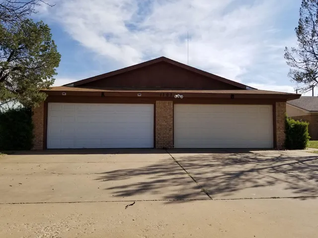 a front view of house