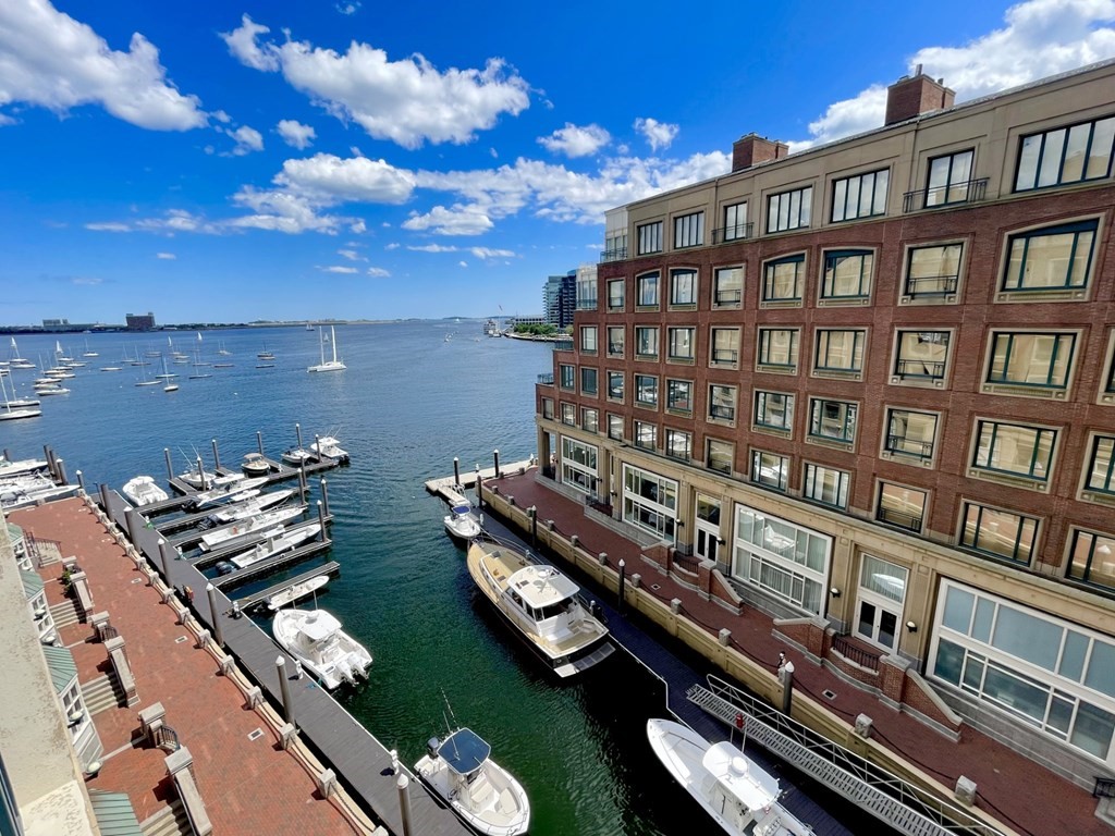 20 Rowes Wharf, Unit 604 Boston, MA 02110 - Photo 9 of 20 a view of a balcony with city view