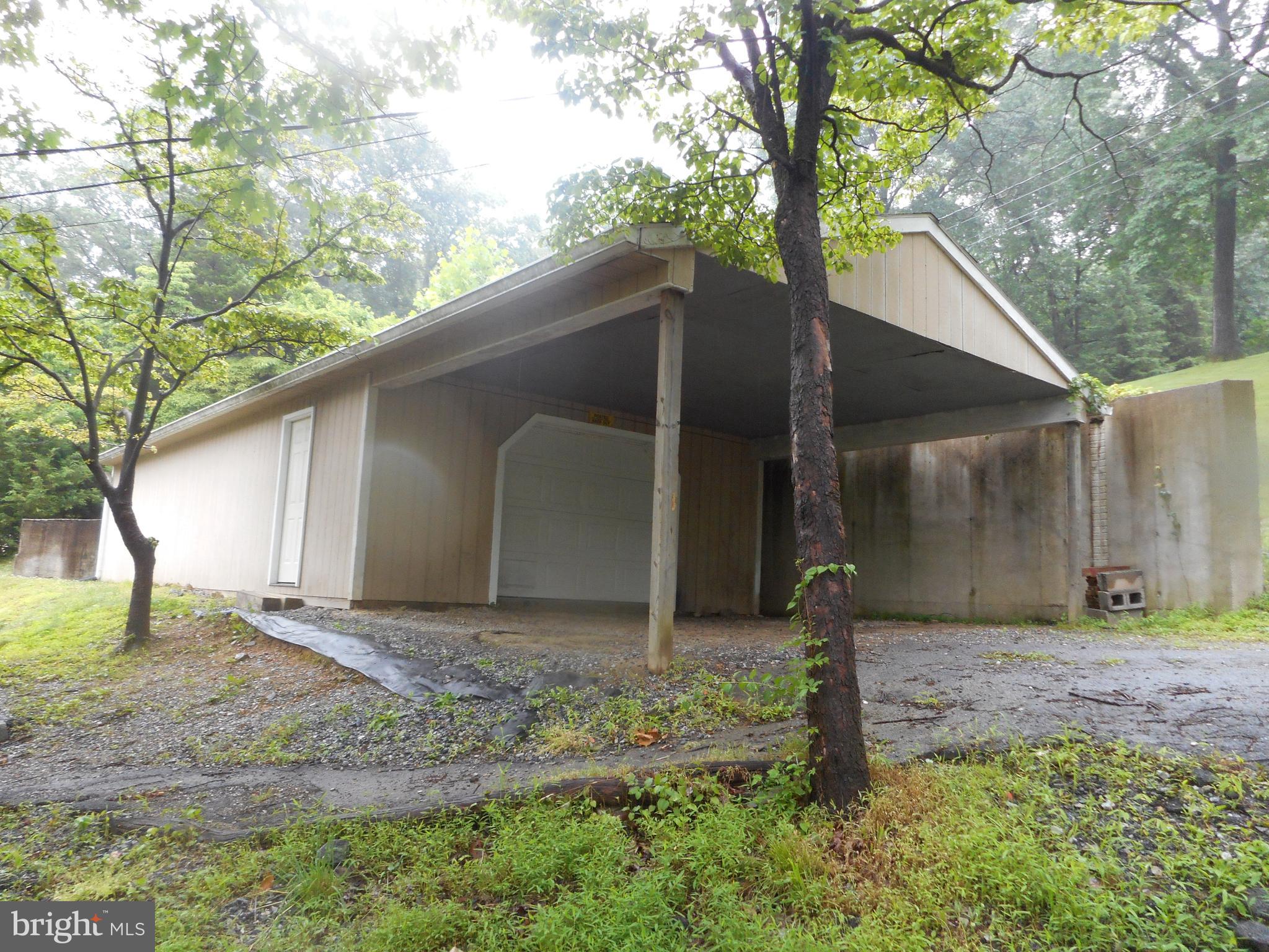 1223 Keyes Gap Road Harpers Ferry, WV 25425 - Photo 6 of 21 Looking up a carport/garage