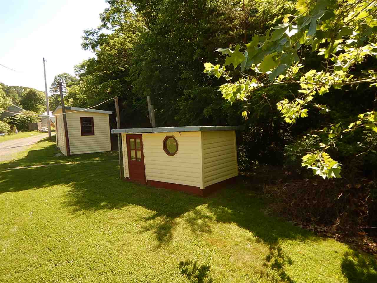 2571 Rileyville Road Rileyville, VA 22650 - Photo 20 of 28 a view of a backyard with plants and large trees