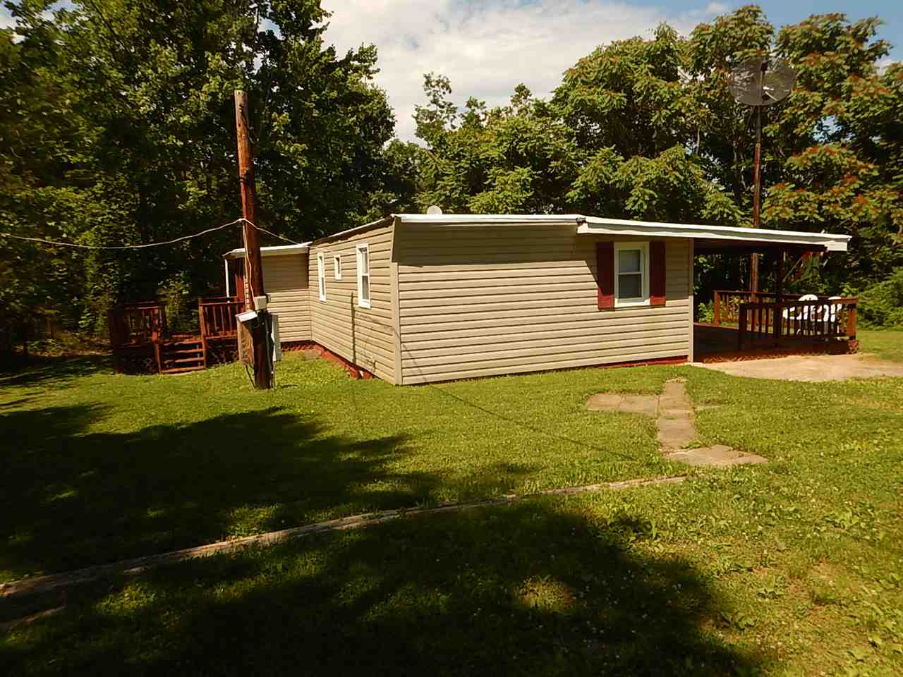 2571 Rileyville Road Rileyville, VA 22650 - Photo 22 of 28 a view of a house with a yard