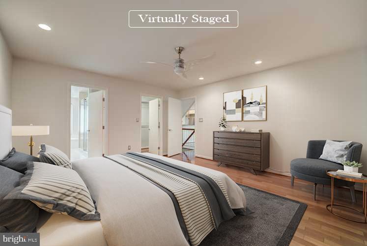 Virtually staged