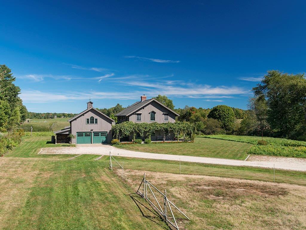135 Longwoods Road Cumberland, ME 04021 - Photo 26 of 29 View of House & Pasture From Barn
