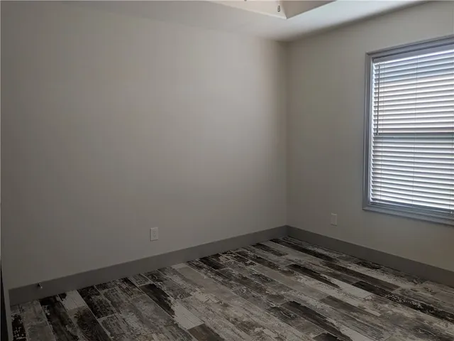 a view of a room with window