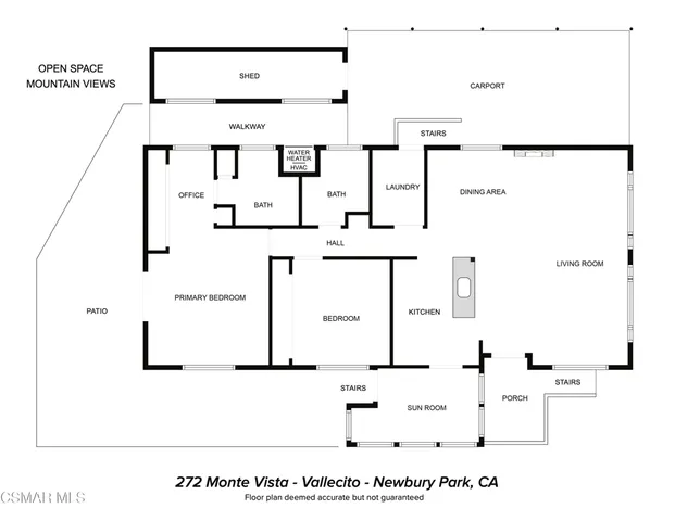 $389,000 | 272 Monte Vista, Newbury Park, CA 91320