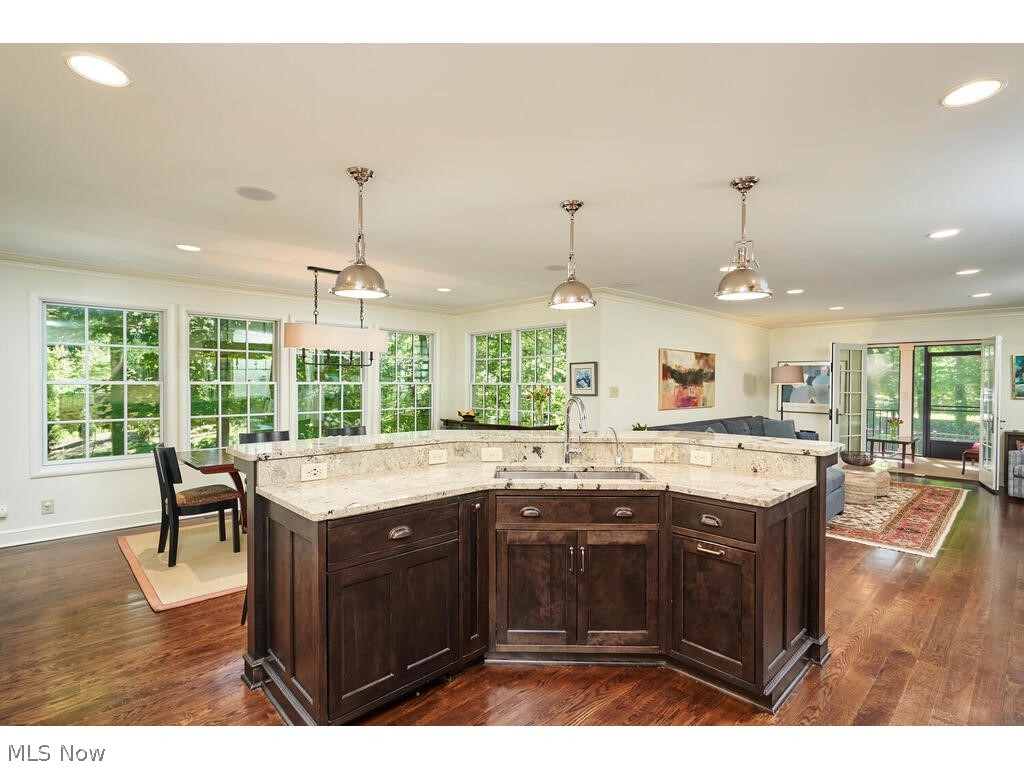 251 Overwood Road Akron, OH 44313 - Photo 14 of 40 Large island overlooks dining room