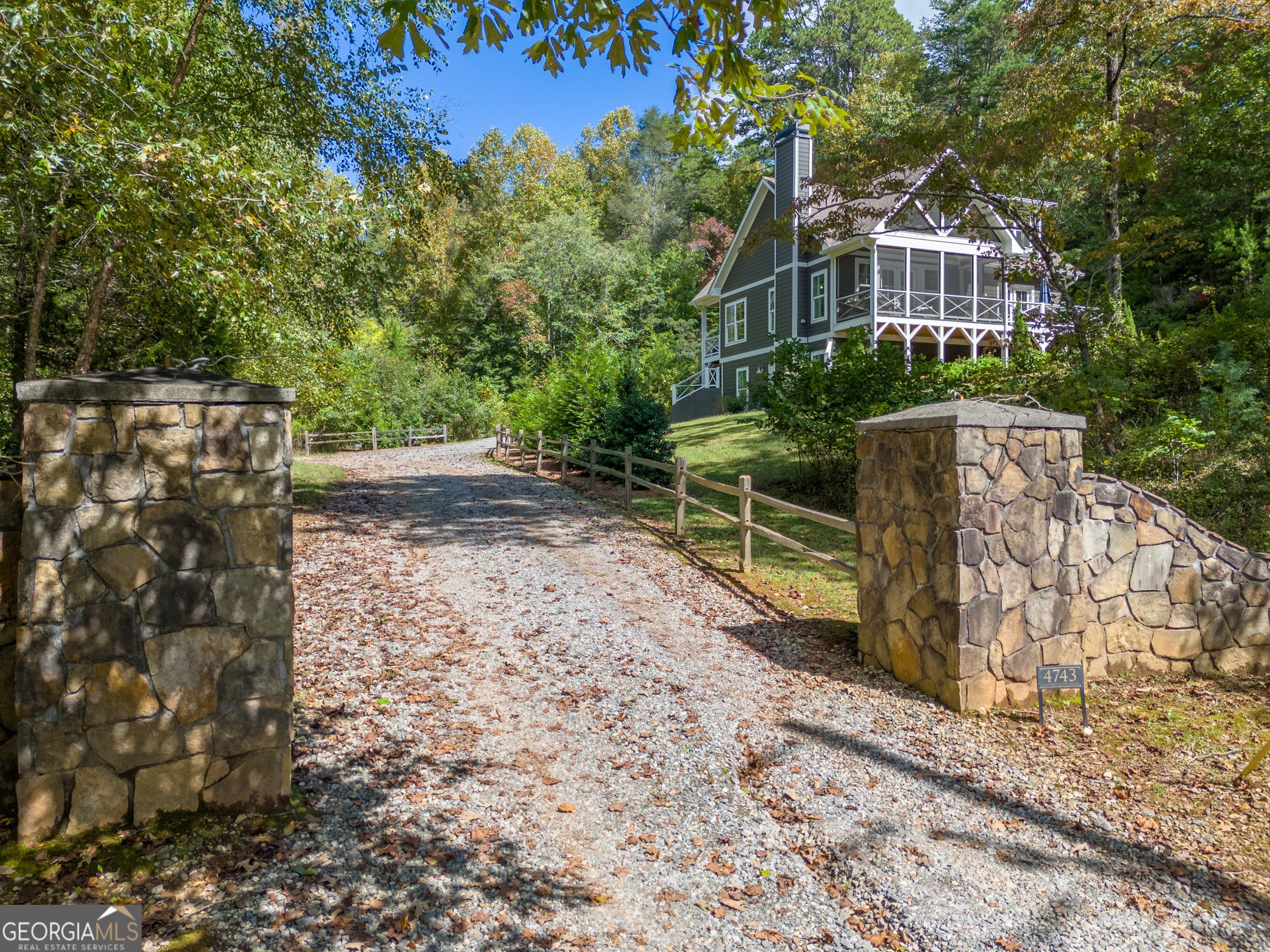 4743 Murray Cove Road Tiger, GA 30576 - Photo 1 of 1 a front view of a house with a yard