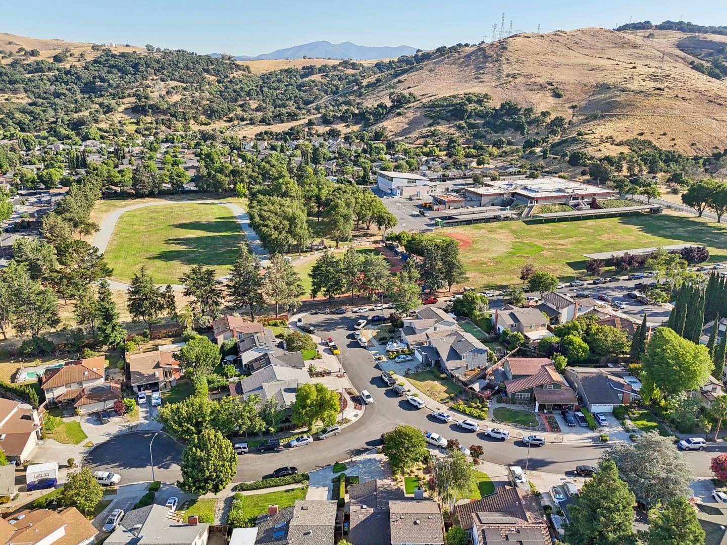 201 Prague Drive San Jose, CA 95119 - Photo 77 of 77 a view of a city with mountains in the background