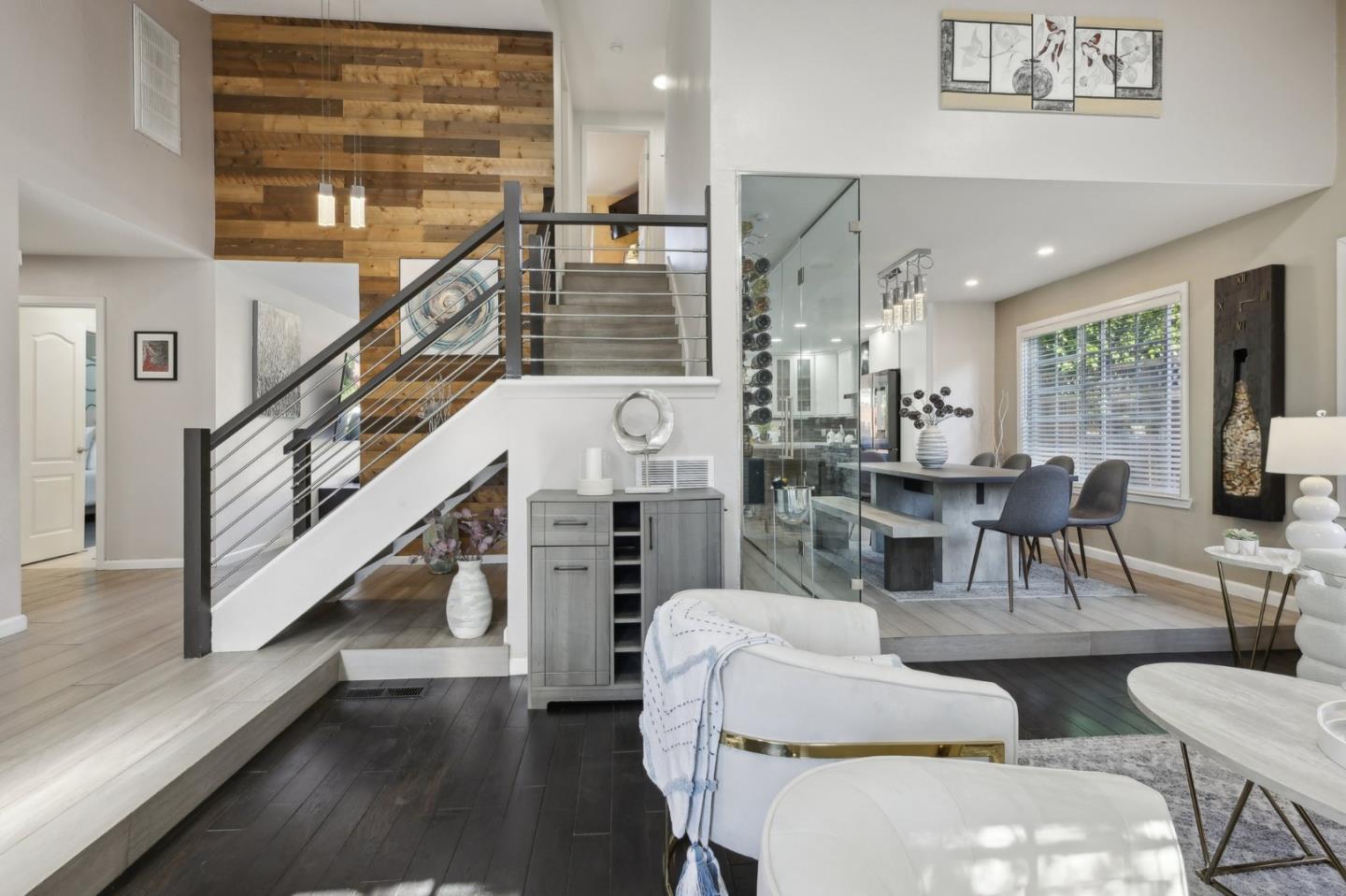 201 Prague Drive San Jose, CA 95119 - Photo 9 of 77 a living room with furniture and wooden floor