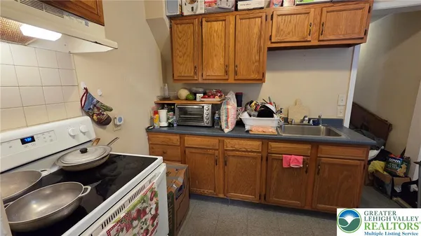 a room with storage and utility