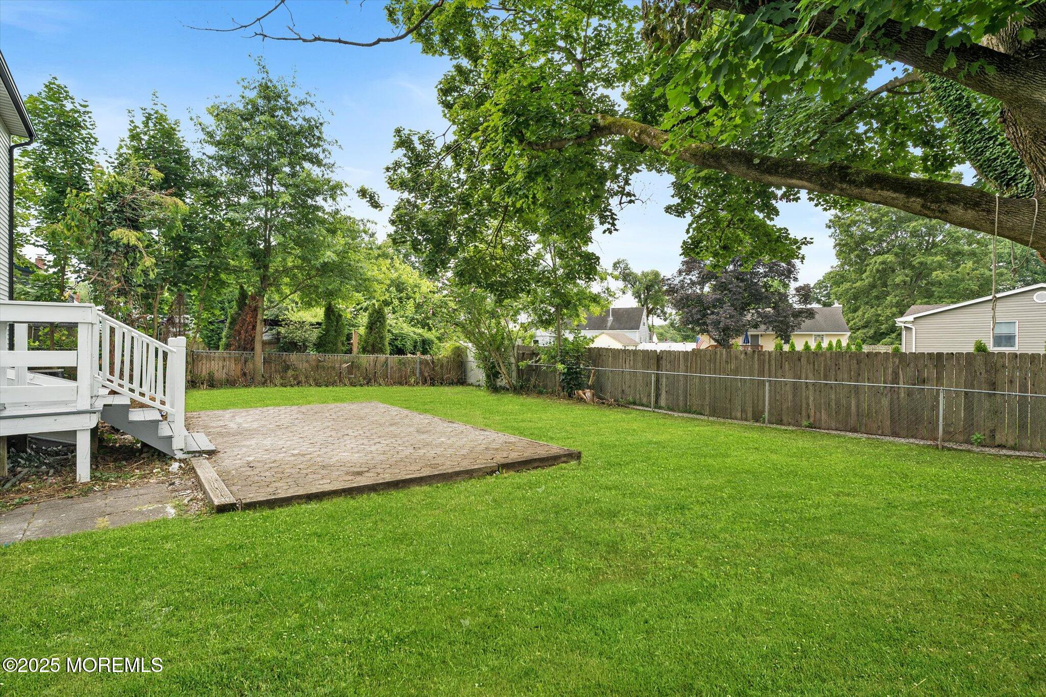 35 Waldron Road Allentown, NJ 08501 - Photo 34 of 39 a view of a backyard with a garden and trees