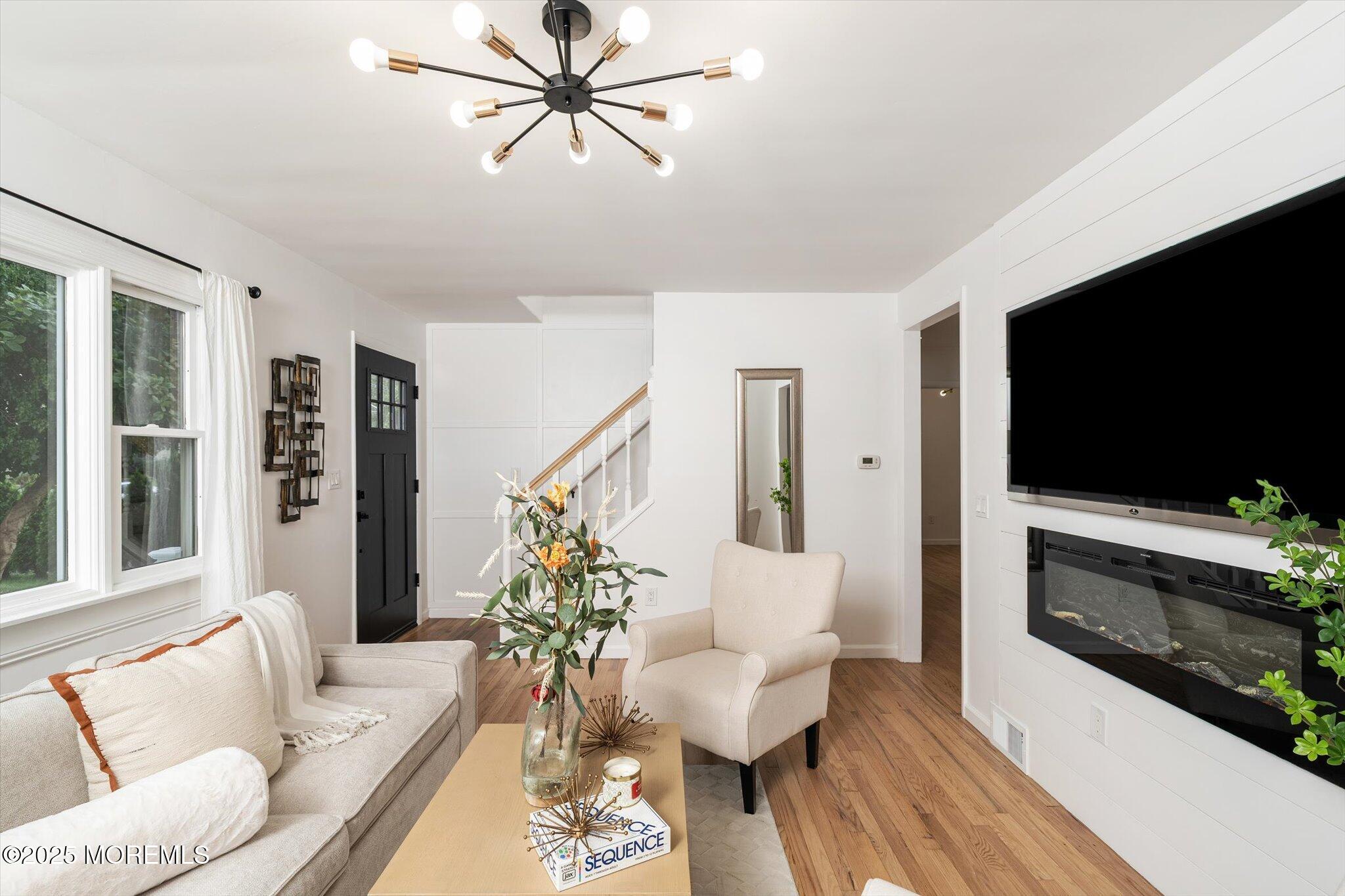 35 Waldron Road Allentown, NJ 08501 - Photo 7 of 39 a living room with furniture and a flat screen tv