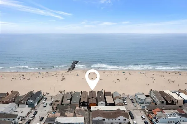 a view of beach and ocean