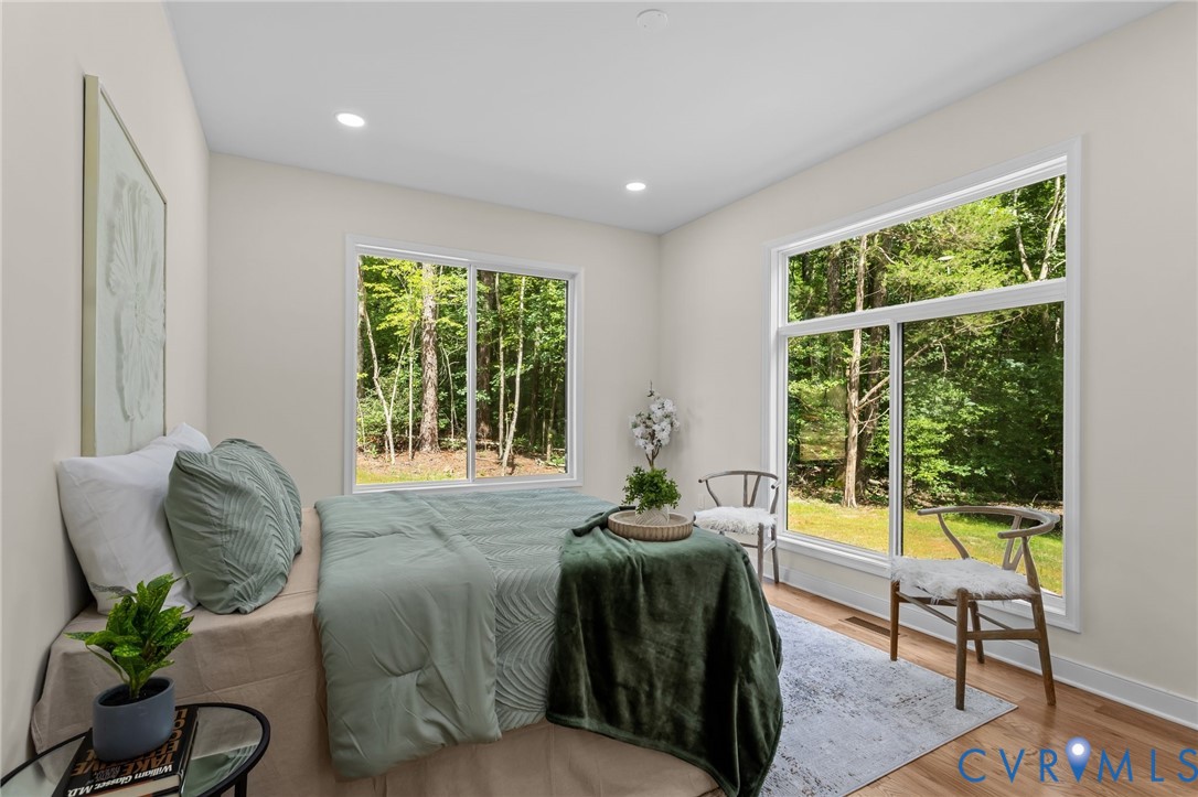 1218 Old Hundred Road Midlothian, VA 23114 - Photo 21 of 37 Bedroom featuring wood finished floors and recesse