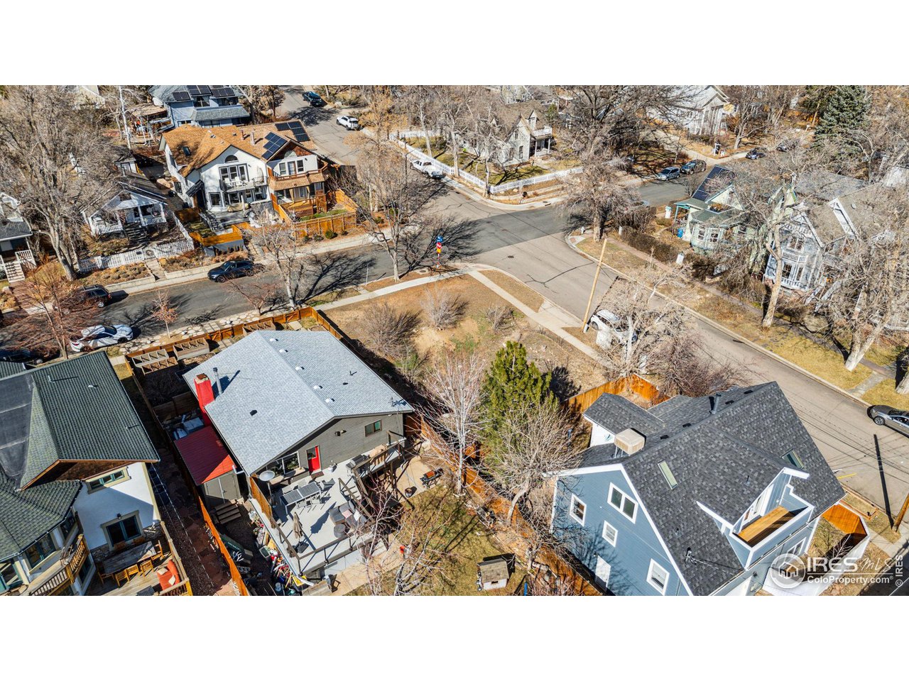 2240 Bluff Street Boulder, CO 80304 - Photo 22 of 26 an aerial view of a house