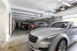 a view of car garage